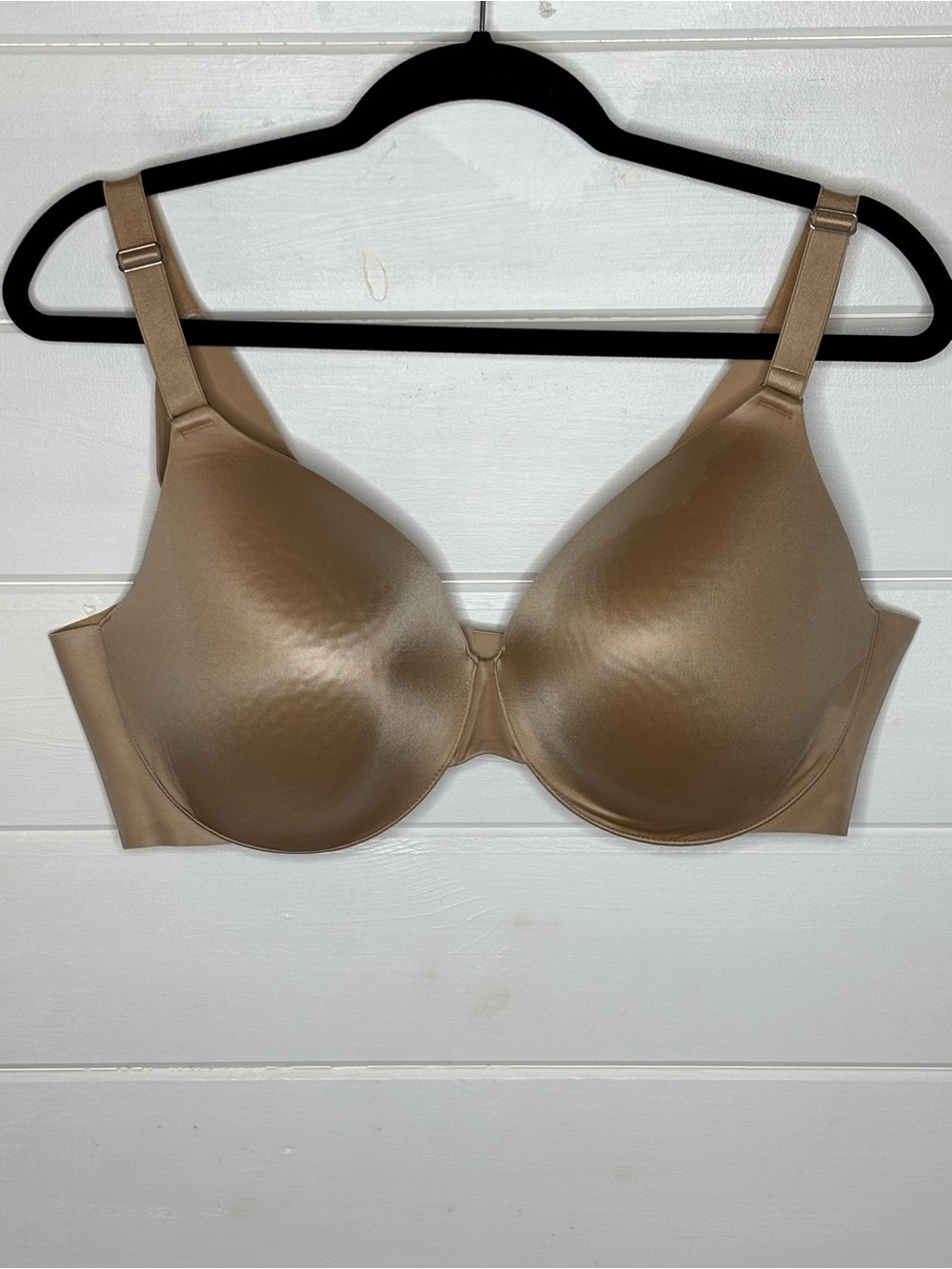 Soma Vanishing Back Full Coverage Underwire Bra 42D Nude Beige T-Shirt Bra